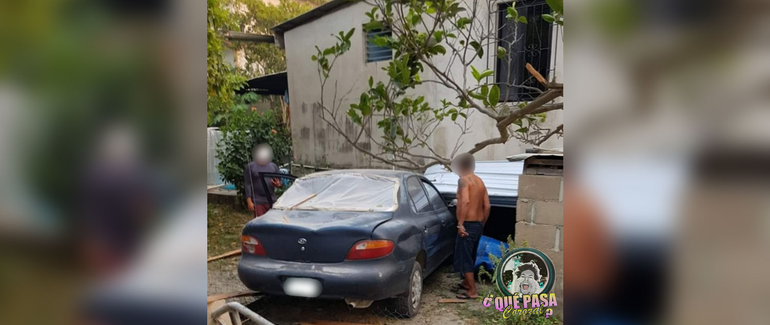 Drunken Driver Crashes Into Benque Home